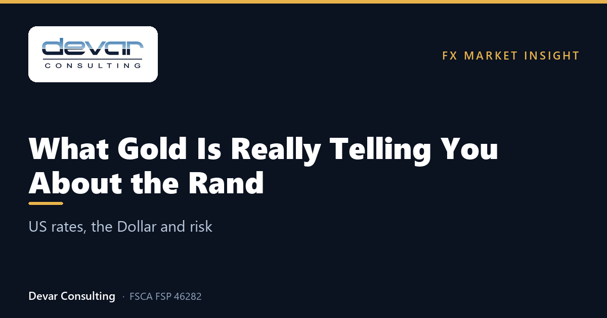 What Gold Is Really Telling You About the Rand